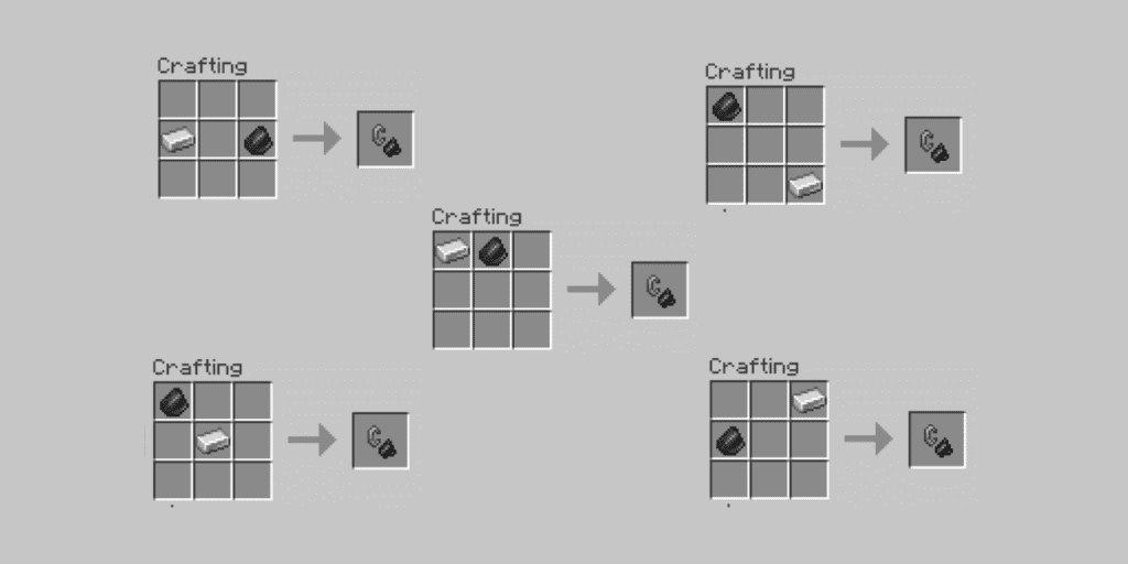 How to Make Flint and Steel in a Crafting Table