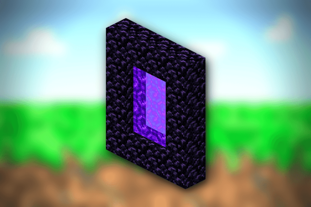 How to Make a Nether Portal Easily in 3 Steps