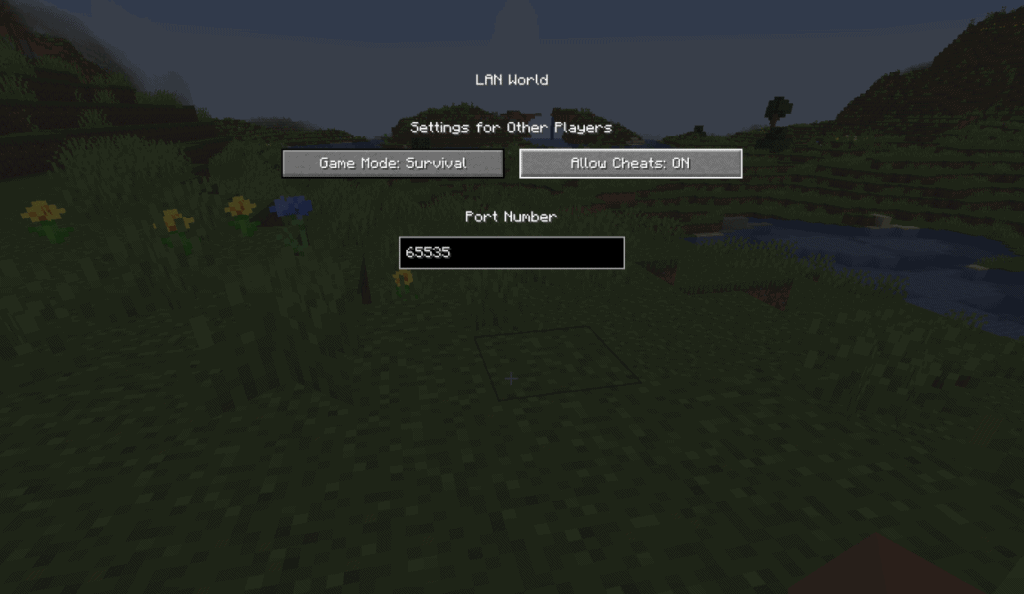 How to enable cheats in minecraft existing world. Step 2 click the button to allow cheats, and then Start LAN World