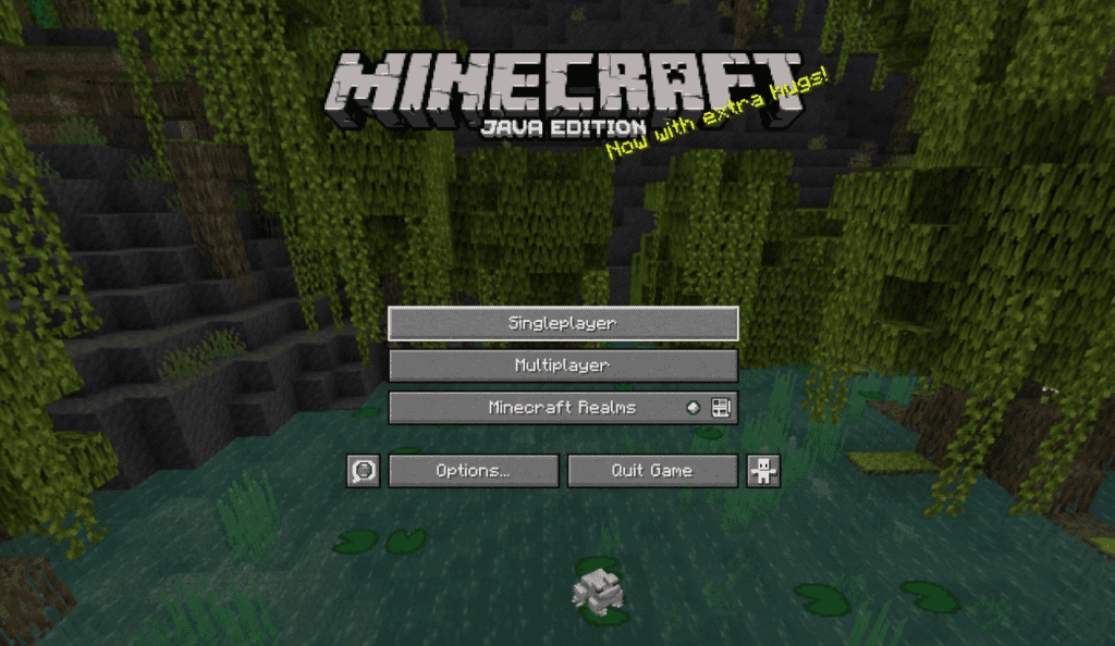 How to enable cheats in minecraft new world. Step 1 click on single player on the main menu