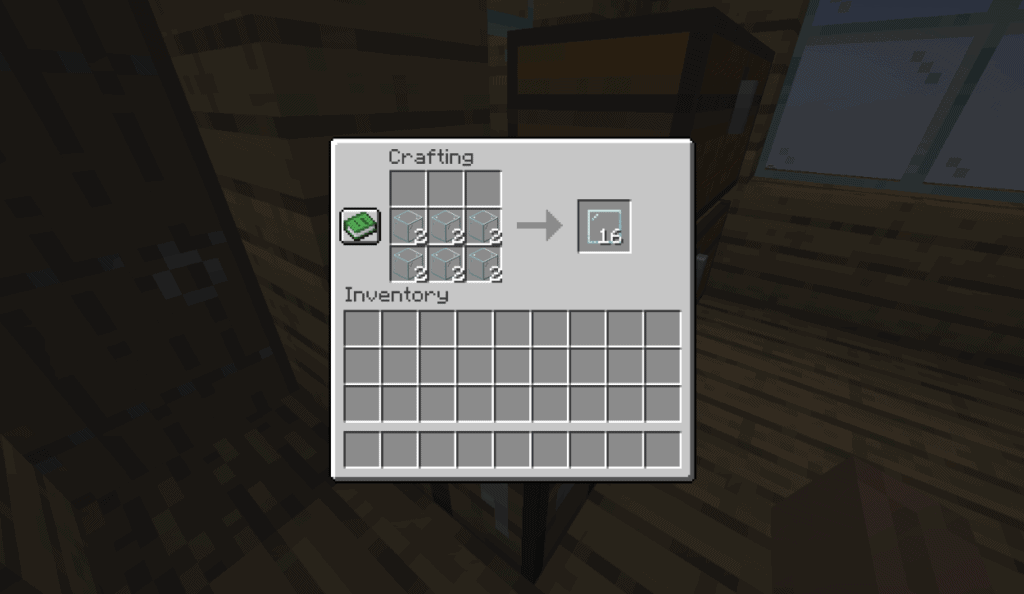 Turning 12 glass blocks into 32 glass panes