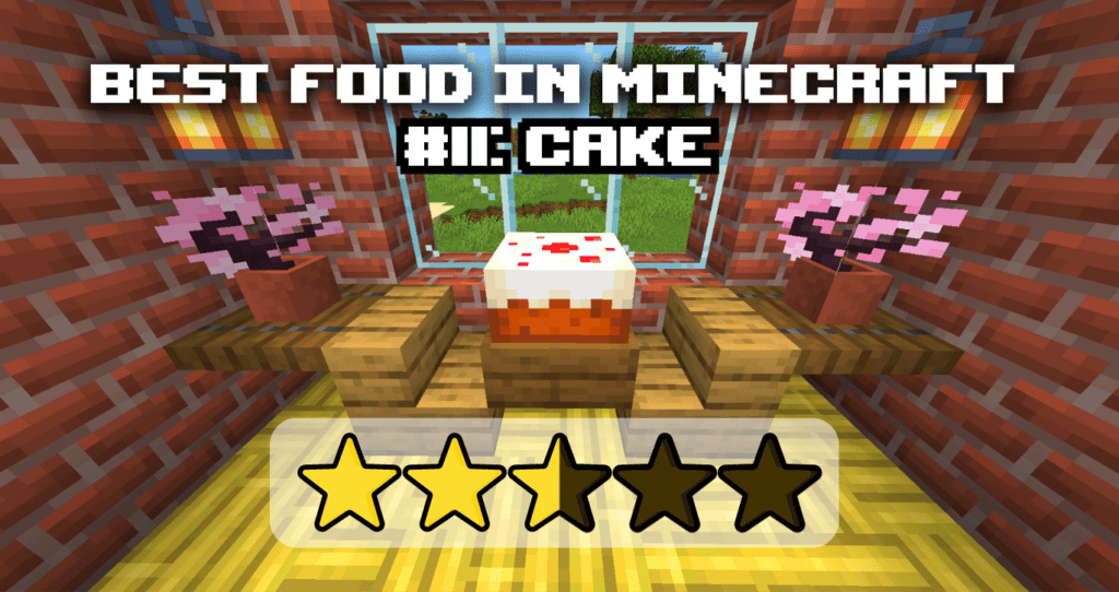 Best Food in Minecraft #11 Cake